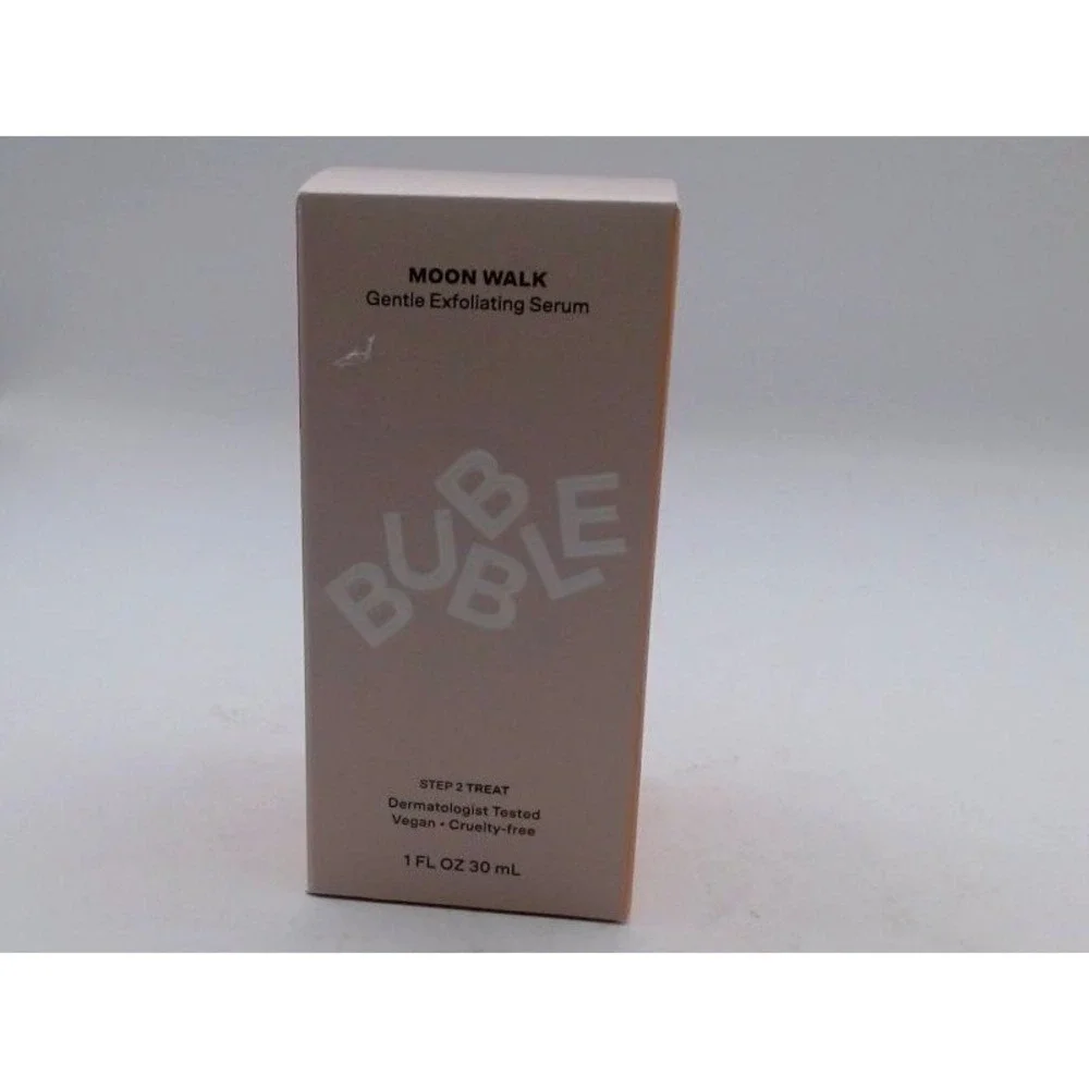 Bubble Skincare - Moon Walk Gentle Exfoliating Serum  Everyday Care1 Fl Oz, BNIB